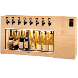 WineKeeper - Magnum 8 Bottle (Oak) Single Zone