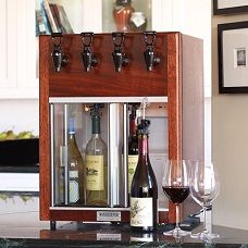 Winekeeper - Napa 2 Red + 2 White (Mahogany)