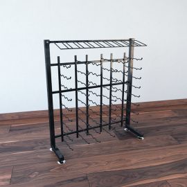 VintageView - 90-Bottle Island Display Rack 3-Half