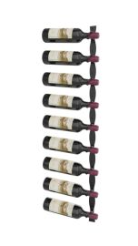 VintageView Helix Single 45 (minimalist wall mounted metal wine rack kit)