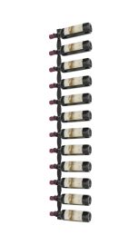 VintageView Helix Single 60 (minimalist wall mounted metal wine rack kit)