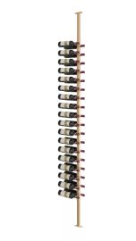 VintageView Helix Double Sided Wine Rack Post Kit 10 (complete floor-to-ceiling mounted bottle storage system)