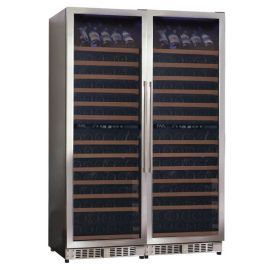 Le Cache Loft 1200 Double Wine Cooler 332 Btl 2-Zone NEW #19303