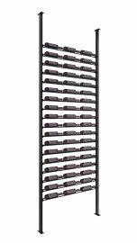 VintageView - Evolution Low Profile Post Kit 10 3C (ultra slim floor-to-ceiling wine rack system - 54 to 162 bottles)