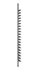 VintageView - Vino Rails One-Sided Cork Forward Floating Wine Rack Kit