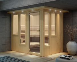 Cascade Luxury Modular Sauna