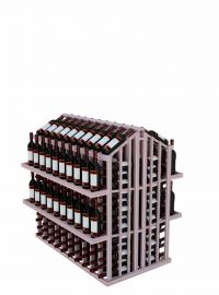 Wine Display Island with Four Display Shelves - Commercial Series