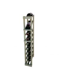 3 Ft. -  Individual Bottle Wine Rack - 1 Column with Display