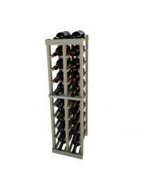 3 Ft. -  Individual Bottle Wine Rack - 2 Columns
