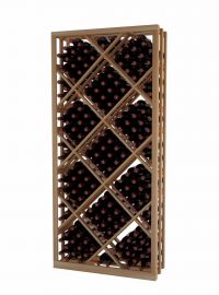 Designer Series Wine Rack -  Open Diamond Bin 6 Ft
