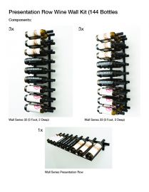 VintageView - W Series Presentation Row Wine Display Kit