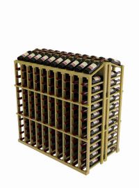 Vintner Commercial Island with Individual Bottle Rails - Commercial Series