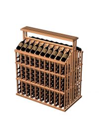 Wine Display Island with Counter Top - Commercial Series