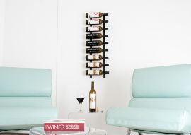 VintageView - W Series 3′ Wall Mounted Metal Wine Rack