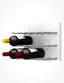 Ultra - Fusion Wine Wall Panel—White Acrylic (9 Bottles)