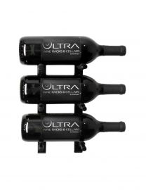 Ultra - 1 ft Wall Rails Metal Wine Rack (3 to 9 Bottles)