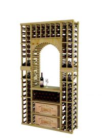 Vintner Series - Individual Tasting Center with Two Display Rows and Case Storage - Commercial Series
