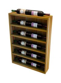 Vertical Display Wine Rack Cabinet - Designer Series