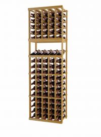 Designer Series Wine Rack -  5 Column Individual with Display