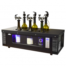 WineKeeper 6 Bottle Wine Tasting Station with Chiller #19461