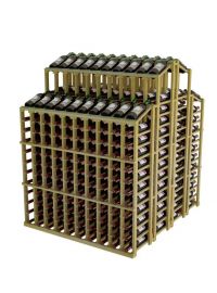 Vintner Commercial Double Deep Island with Individual Bottle Rails - Commercial Series