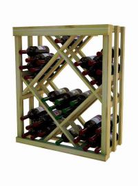 Designer Series Wine Rack- Open Diamond Bin
