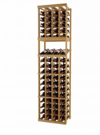Designer Series Wine Rack -  4 Column Individual w/ Display