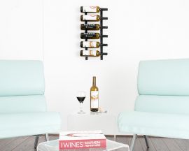 VintageView - W Series 2′ Wall Mounted Metal Wine Rack