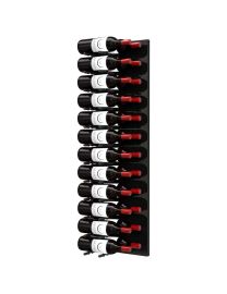 Ultra Fusion HZ Label-Out Wine Wall Black Acrylic (4 Foot)