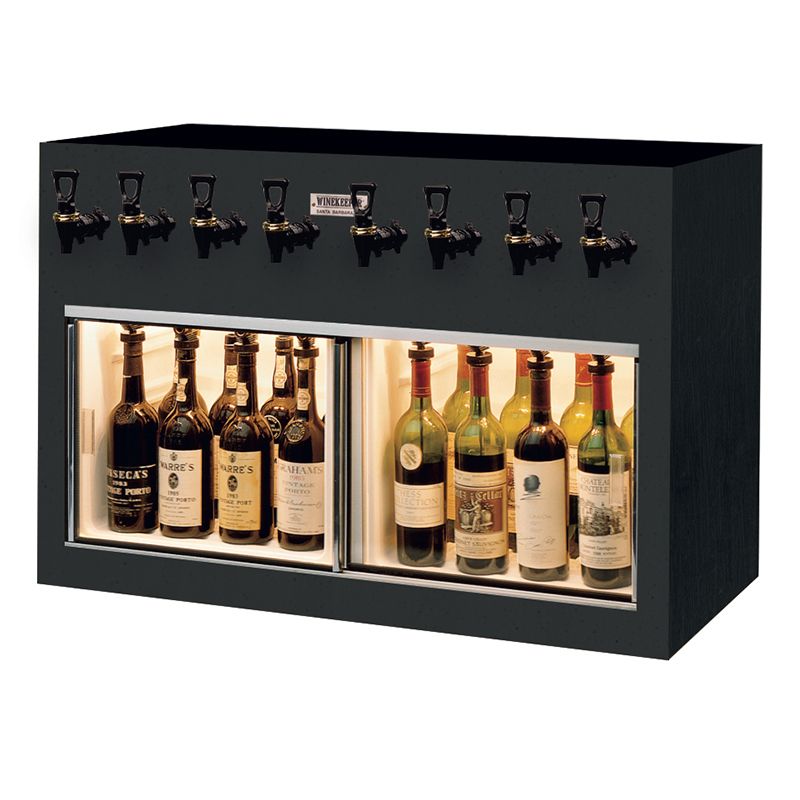 Laminate WineKeeper Monterey | 8-bottle Wine Storage & Display