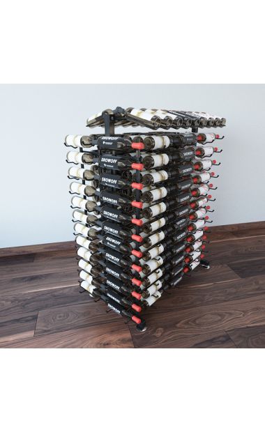 24-Bottle Island Display Rack 4 Endcap - VintageView