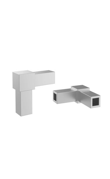 Elbow Rak Helix Wine Rack Post Elbow Bracket (floating wine rack system component)