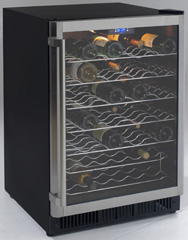 Avanti Wine Cooler for built-in or freestanding use