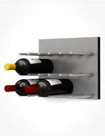 Ultra - 
Fusion Wine Wall Panel—Alumasteel (9 Bottles)