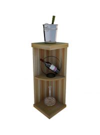 Vintner Series Wine Rack -  Quarter Round Wine Display Shelf - Commercial Series