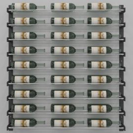 VintageView - Evolution Series Wine Wall 45″ Wall Mounted Wine Rack
