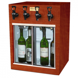 Winekeeper - Monterey 4 Bottle (Mahogany)