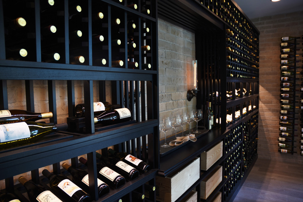 custom wine cellar