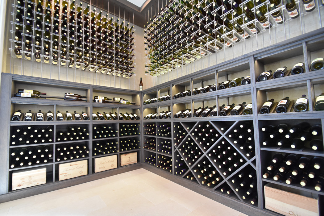 Ultra Modern Wine Cellar