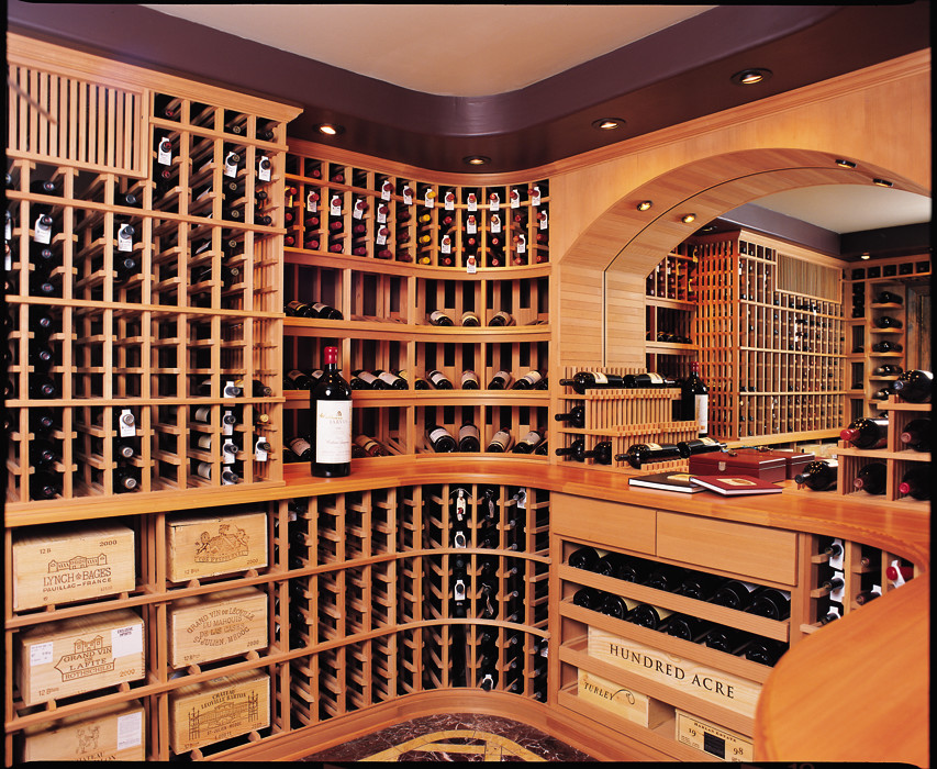 custom wine cellar design in Del Mar / La Jolla Area in San Diego California