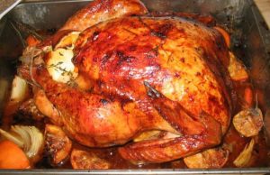 A Roast Thanksgiving Turkey