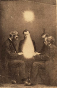 Ghost photo from a real séance in 1872