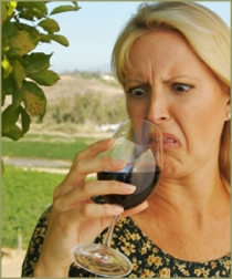 bad wine that tastes like vinegar