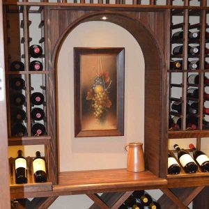 Wine cellar décor can add visual appeal to your wine cellar