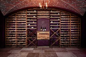 Flooring is another feature that plays a large role in the visual aesthetics of your wine cellar