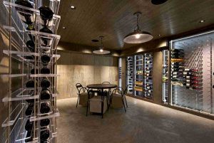 Decorative lighting plays a large role in the visual aesthetics of your cellar.